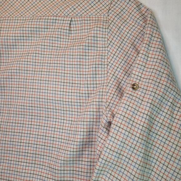 Fjall Raven Mens Plaid Button Down Shirt 2XL XX Large Forest Flannel - Picture 7 of 16